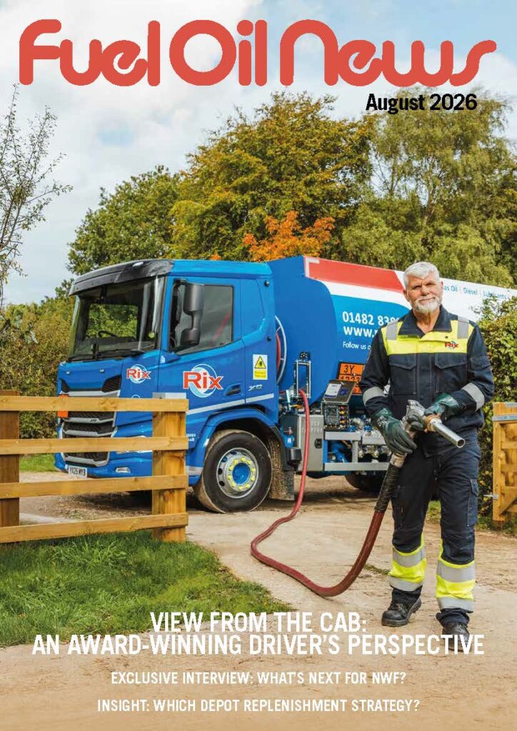 Fuel Oil News magazine August 2026 front cover