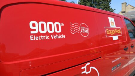 Royal Mail 9000th EV